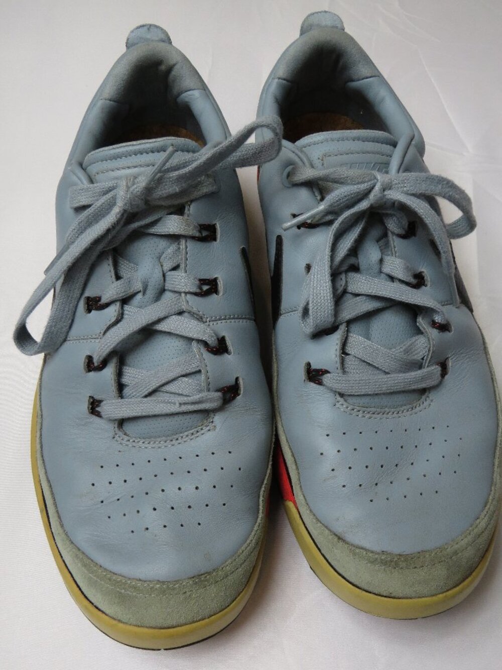 Nike LunarWaverly Mens 2015 Golf Shoes Size 10.5 652780-003 Grey Red Black